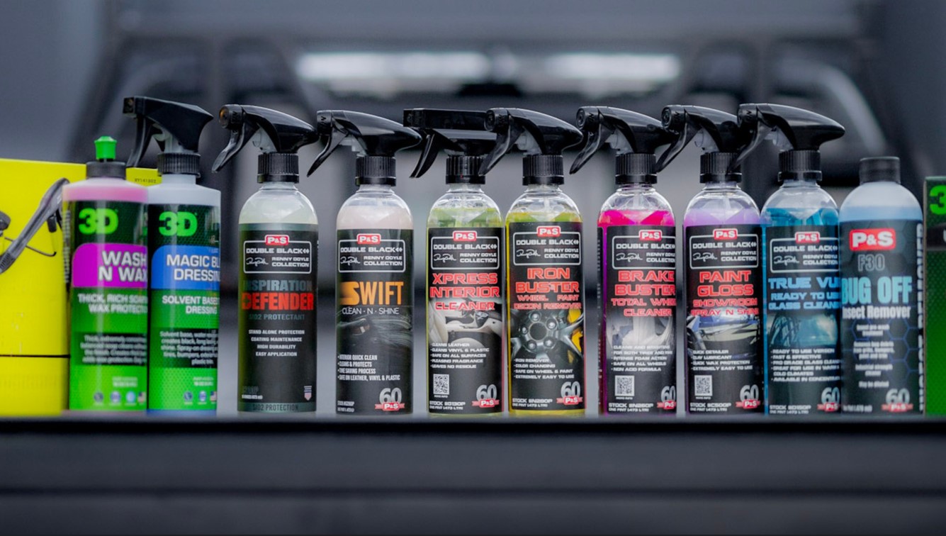 Trusted Detailing Products On Display